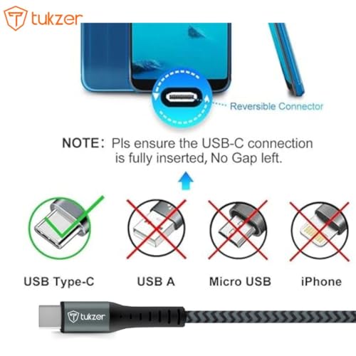 Tukzer Fast Charging USB C