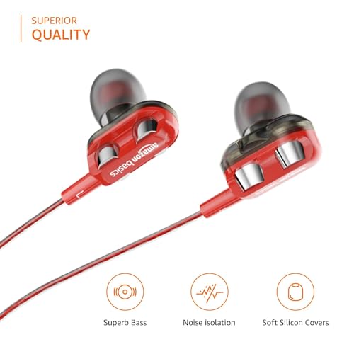 amazon basics in-Ear Wired Earphones
