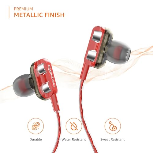 amazon basics in-Ear Wired Earphones