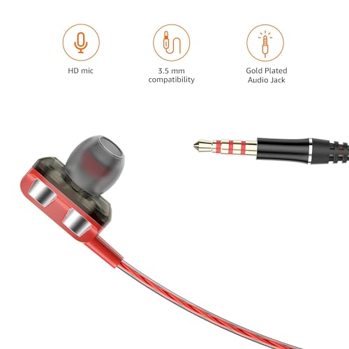 amazon basics in-Ear Wired Earphones
