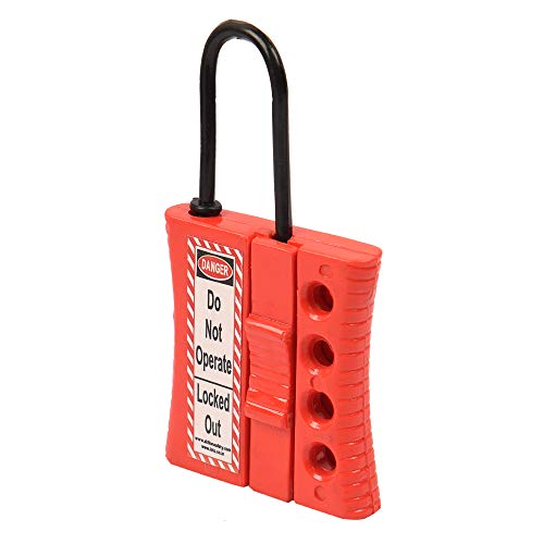 Lockout HASP De-Electric AK-SLDH-76R Lock and hold (Pack of 10) - Image 4