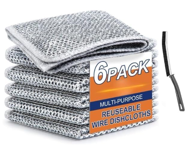 SKYTONE Multipurpose Wire Dishwashing Rags