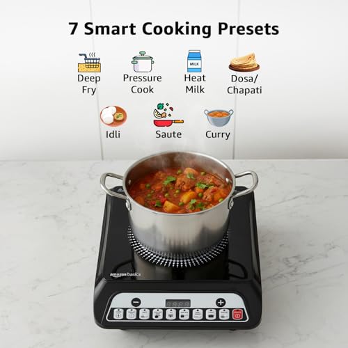 Amazon Basics 1600W Induction Cooktop