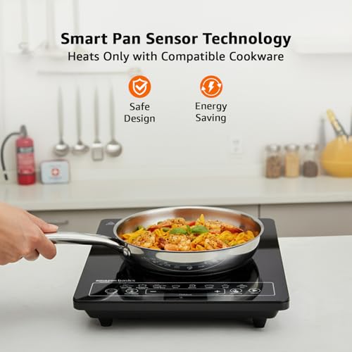 Amazon Basics 1600W Induction Cooktop