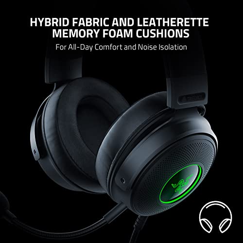 Razer Kraken V3 - Wired USB Gaming Headset - RZ04-03770200-R3M1 - Image 7