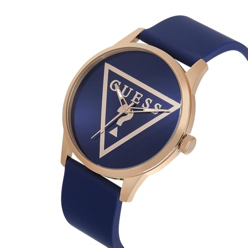 Guess Round 43mm Blue Dial Analog Men Watch - U1409G4M - Image 2