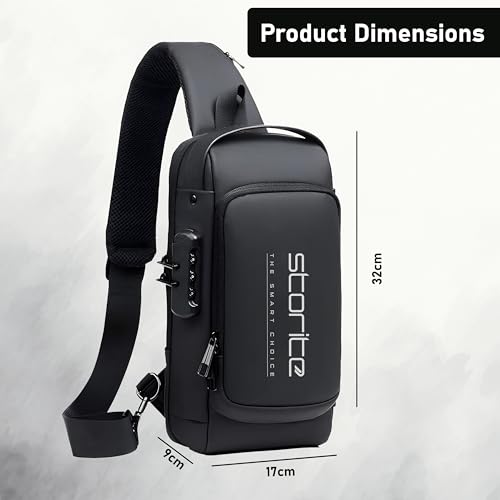 Storite Sling Bag for Men