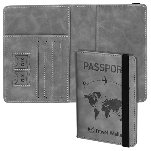 DAHSHA Grey RFID Blocking PU