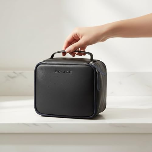 POLICE Bleep PT Toiletry Kit - Black/Navy - Image 3