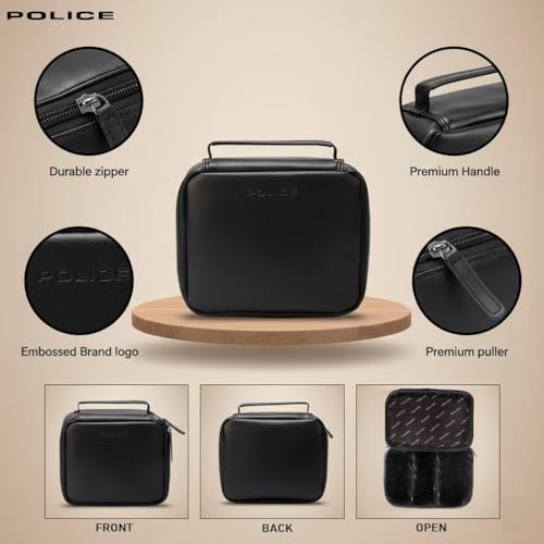 POLICE Bleep PT Toiletry Kit - Black/Navy - Image 4