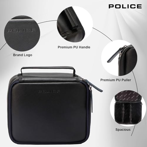 POLICE Bleep PT Toiletry Kit - Black/Navy - Image 6