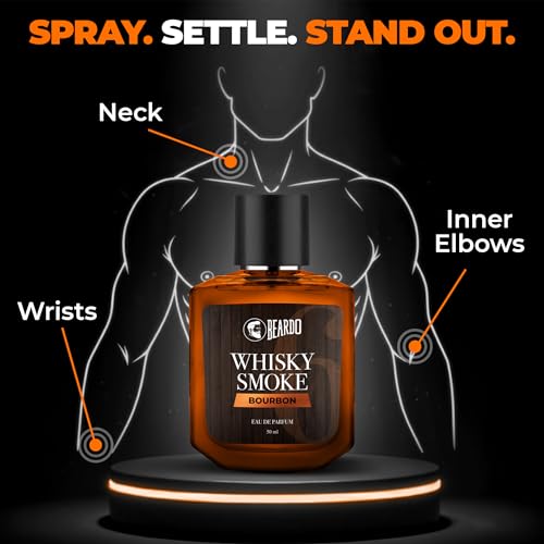 Beardo BOURBON Whisky Smoke Perfume