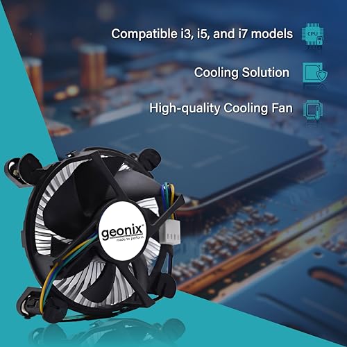 Geonix LGA 1200 CPU FAN