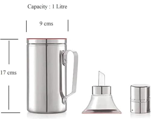 INKULTURE Stainless Steel Oil Dispenser