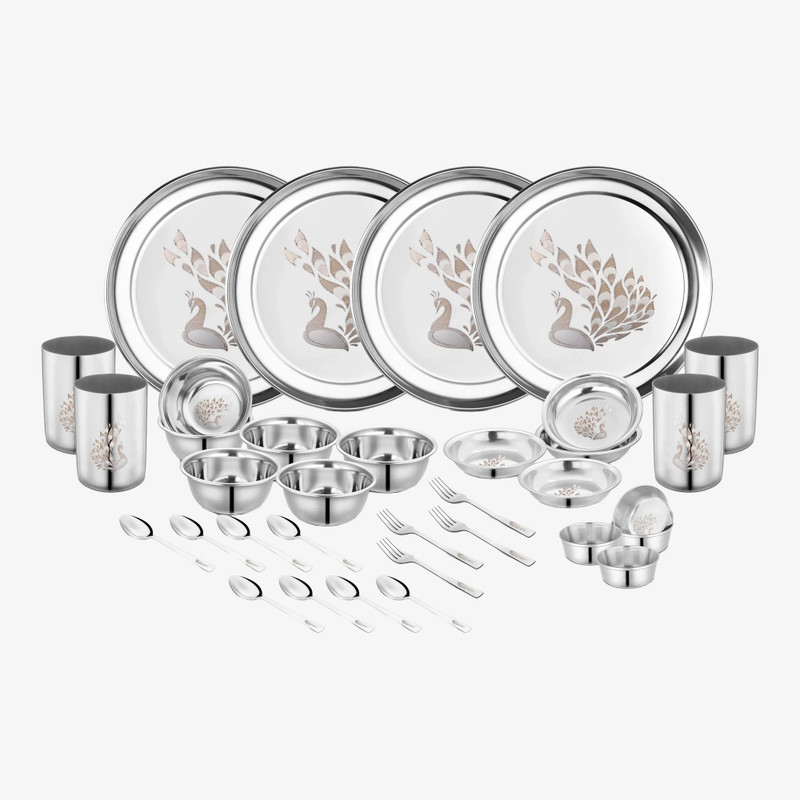 Classic Essentials Pack of 32 Stainless Steel Stainless Steel Pea...more