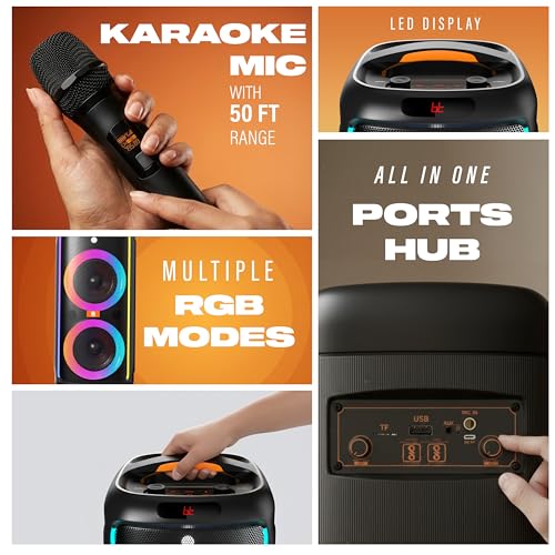 Digimore PartyBox 120W Portable Karaoke