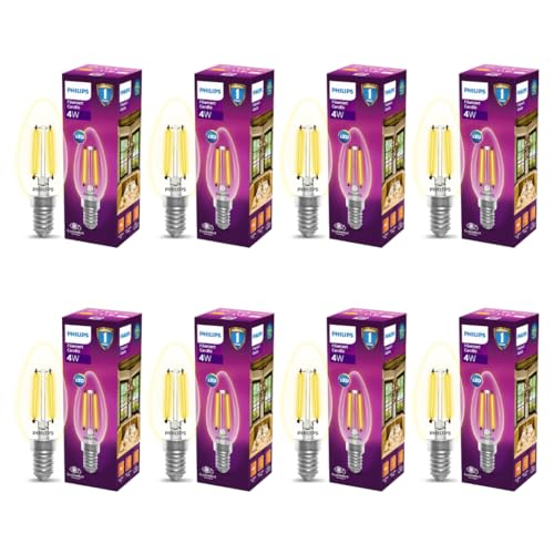 Philips E14 Clear Candle 400-Lumen