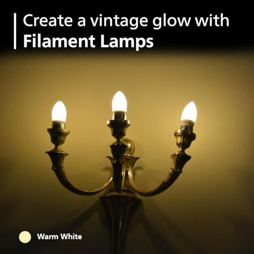 Philips E14 Clear Candle 400-Lumen