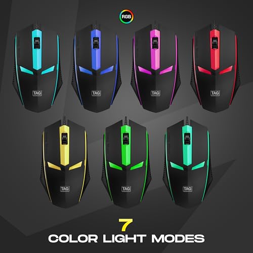 TAG EVE Wired Optical Mouse