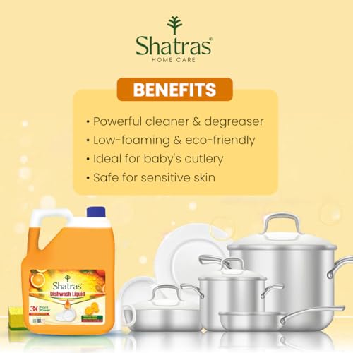 Shatras Orange Dishwash Liquid