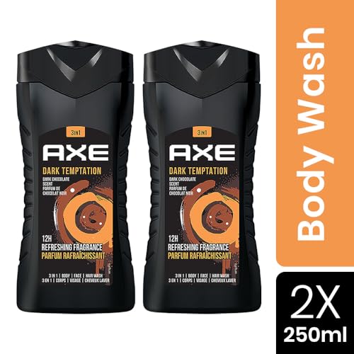 Axe Dark Temptation Shower Gel, 250 ml (Pack of 2) - Image 2