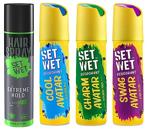 Set Wet Deodorant Spray Perfume