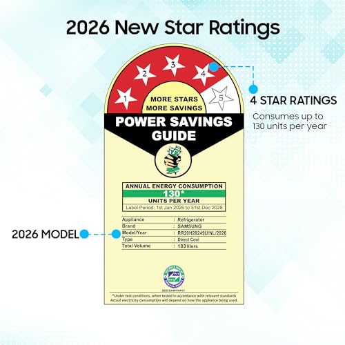 Samsung 183 L, 4 Star