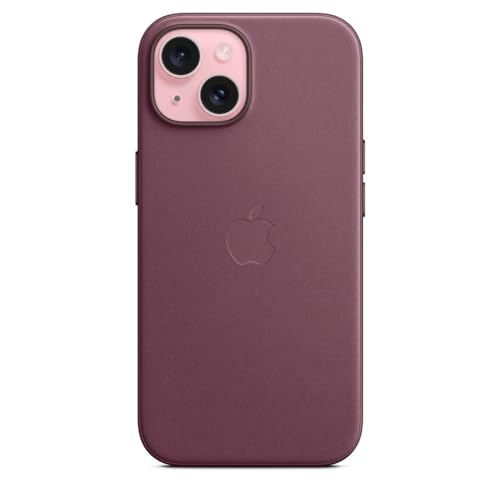 Apple iPhone 15 FineWoven Case with MagSafe - Mulberry ​​​​​​​ - Image 3