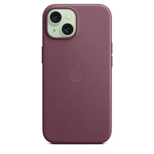 Apple iPhone 15 FineWoven Case with MagSafe - Mulberry ​​​​​​​ - Image 5