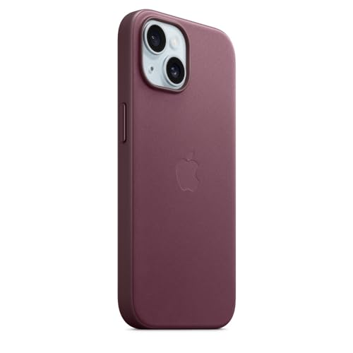 Apple iPhone 15 FineWoven Case with MagSafe - Mulberry ​​​​​​​ - Image 7