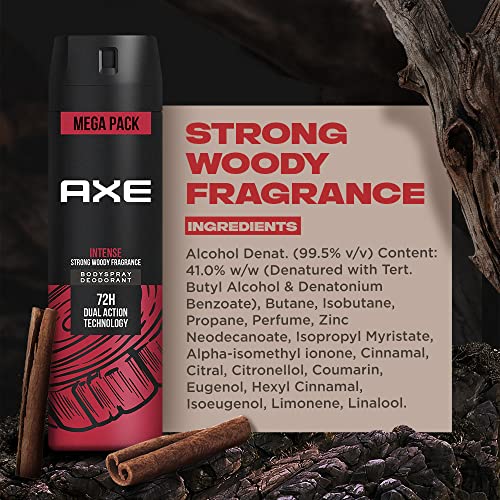 Axe Intense Long Lasting Deodorant Bodyspray For Men 215 ml - Image 5