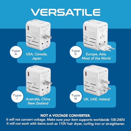 Ceptics TravelAdapter 4 in 1