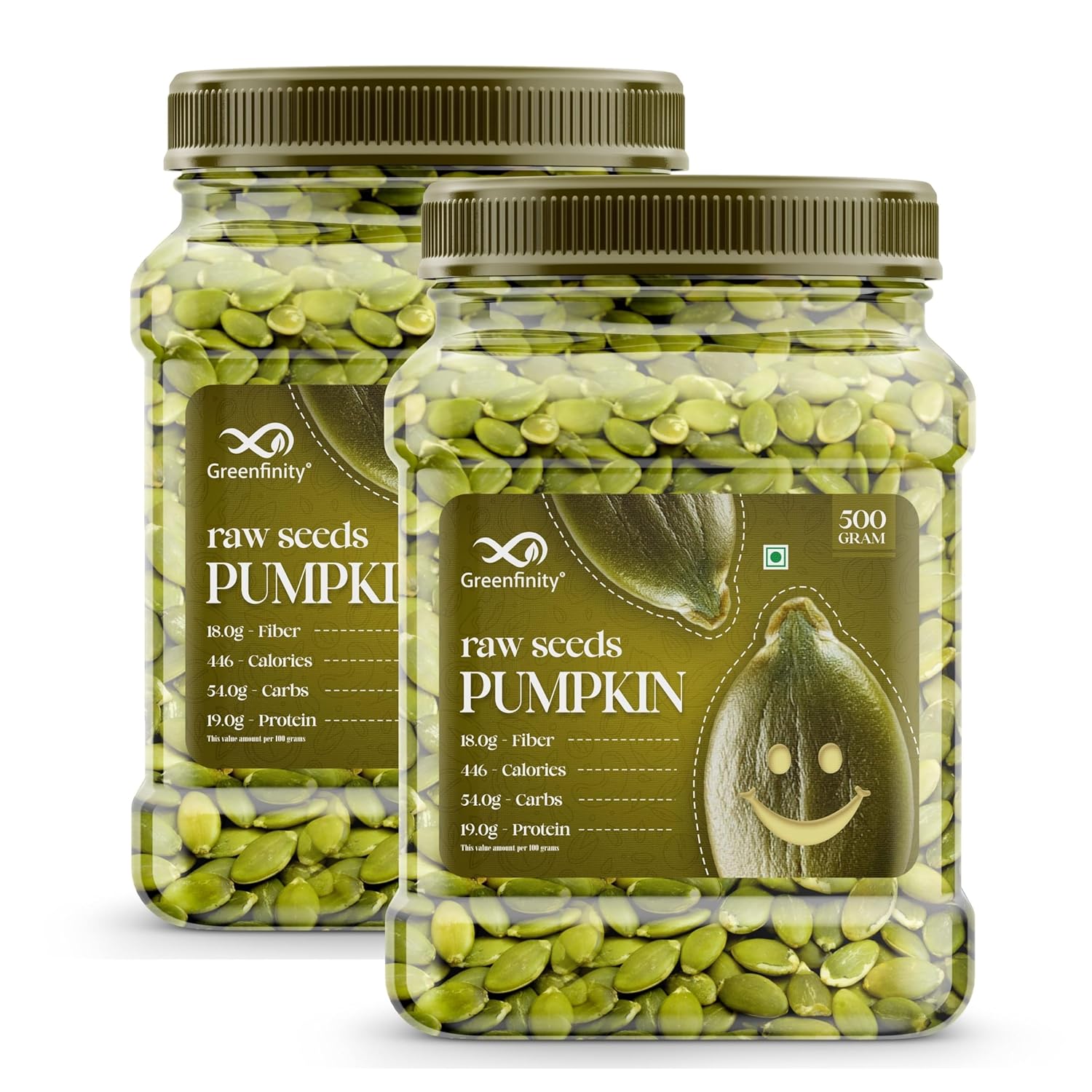 GreenFinity AAA Pumpkin Seeds, 1kg
