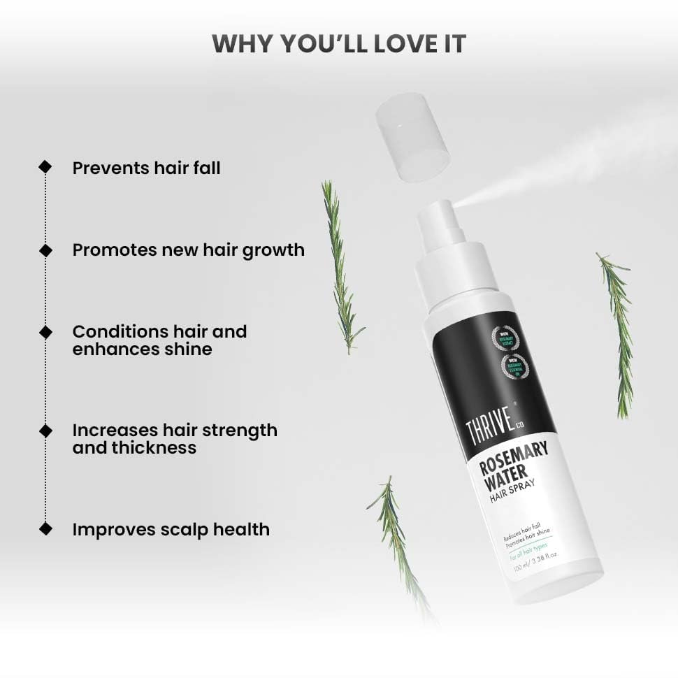 ThriveCo Rosemary Water Hair Spray