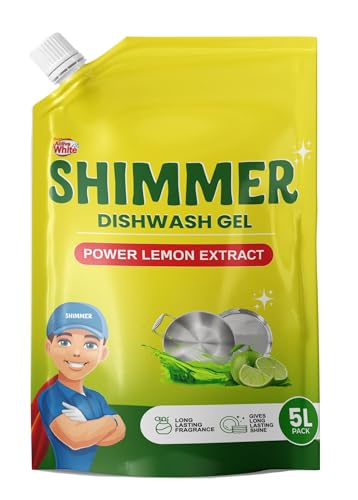 Shimmer Dishwash Gel – 5L