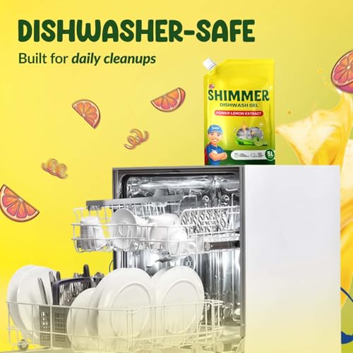 Shimmer Dishwash Gel – 5L