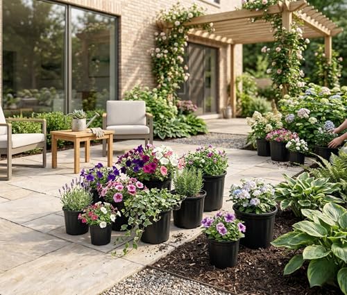 Plastic Flower Pots 3 Inch