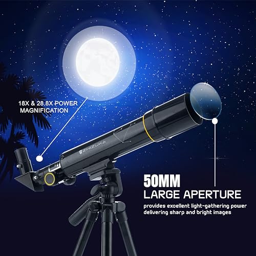 Zhizuka ZH400 Telescope 50mm Aperture