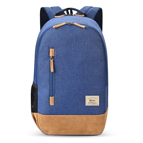 Gear Classic 49 cms Brown and Blue Casual Backpack (BKPCAMPS81002)