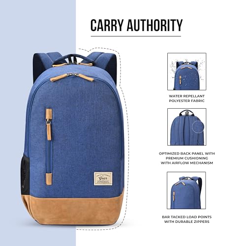 Gear Classic 49 cms Brown and Blue Casual Backpack (BKPCAMPS81002) - Image 5