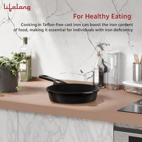Lifelong Cast Iron Fry Pan