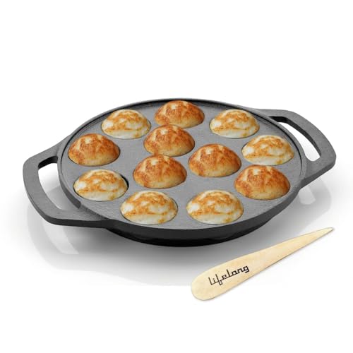Lifelong Cast Iron Paniyaram Pan