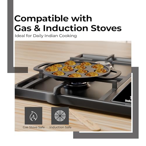 Lifelong Cast Iron Paniyaram Pan