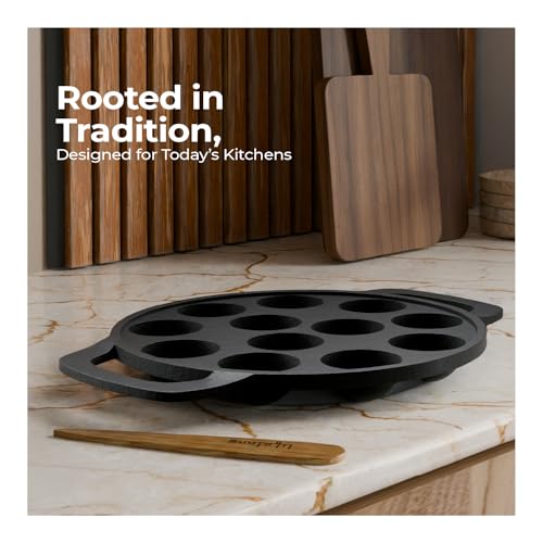 Lifelong Cast Iron Paniyaram Pan