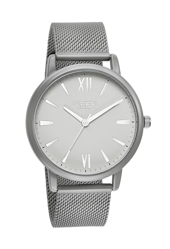 Sonata Poze Quartz Analog Grey
