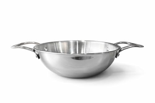 TUNIS Triply Stainless Steel Kadai