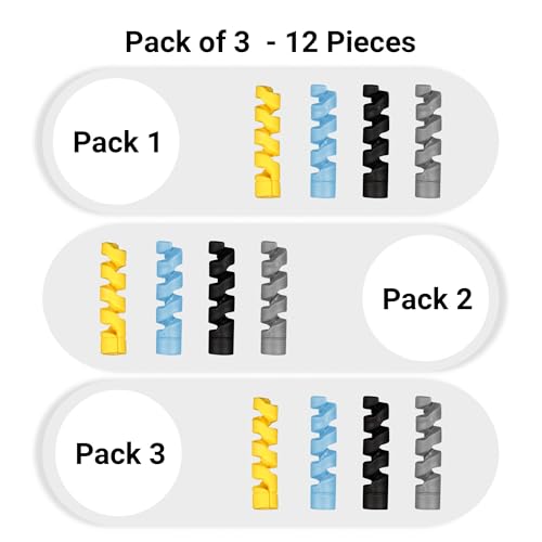 ZEBRONICS CP100, 12 Pcs, Flexible