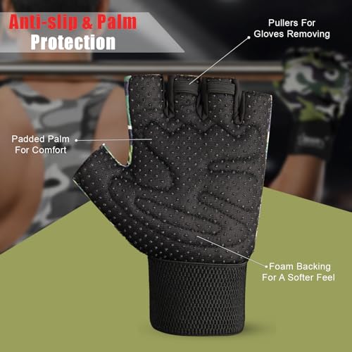 STAR X Punch Gym Gloves Brown for Men and Women - Image 3