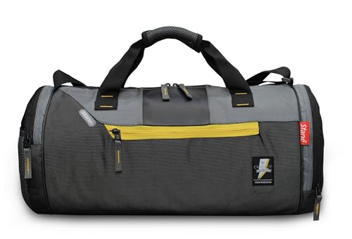 Sfane Sports Duffel Gym Bag for Men & Women (Black)