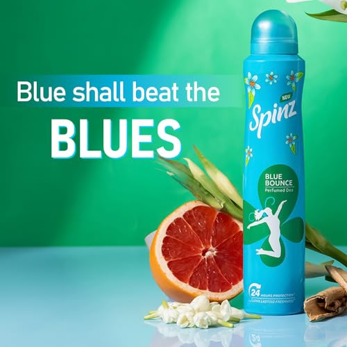 SpinZ Blue Bounce Perfumed Aerosol